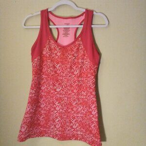 Danskin Now Tank Top Women S 4-6 Fitted Active Athletic Workout Pink